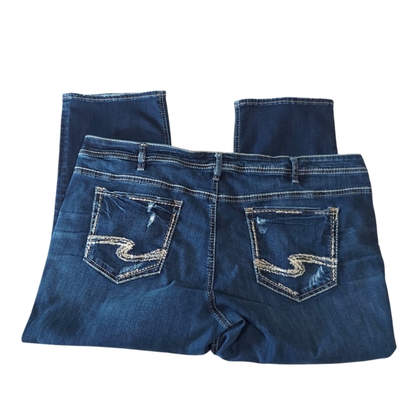 EUC Silver Suki Capri Womens Jeans - Picture 3 of 5